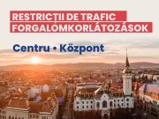 Restricții de trafic în centru – 24.07.2024