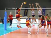 Echipa națională de volei U18 a României victorioasă împotriva Croației la Campionatul European