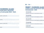 Calendarul simulărilor pentru Evaluarea Națională și Bacalaureat va fi publicat mai devreme