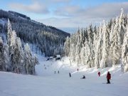 Pârtiile de schi din apropiere, în așteptarea turiștilor