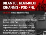 Regimul Iohannis, prin guvernările PNL, USR și PSD, a distrus industria energetică pentru a nu cădea în mâinile românilor
