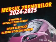 Din 15 decembrie 2024, intră în vigoare noul Mers al Trenurilor 2024-2025