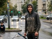 Povestea impresionantă a lui Mihăiță, băiatul care spală parbrize la semafor pentru a-și ajuta familia