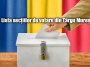 Secțiile de votare în Târgu Mureș și modificările acestora, pentru alegerile prezidențiale din 2025