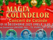 „Magia Colindelor” – INSTGAZ aduce un suflu nou în evenimentele de iarnă din Mureș!