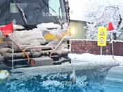 Eroii iernii pe Valea Mureșului: Drumarii de la Răstolița luptă cu viscolul zi și noapte