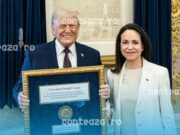 María Corina Machado îi oferă lui Donald Trump medalia Nobel pentru Pace într-un gest simbolic