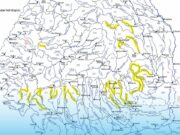 Cod galben de inundații emis de INHGA: râuri din 16 județe, sub risc de viituri și creșteri de debite