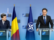 Nicușor Dan și Mark Rutte discută la Bruxelles despre securitate, NATO și rolul României în contextul tensiunilor internaționale