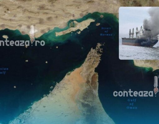 Nave comerciale atacate cu focuri de armă în Strâmtoarea Ormuz
