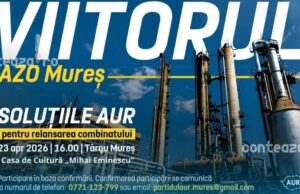 AUR propune soluții pentru salvarea Azomureș. George Simion, prezent azi la Târgu Mureș pentru discuții cu fermierii și angajații