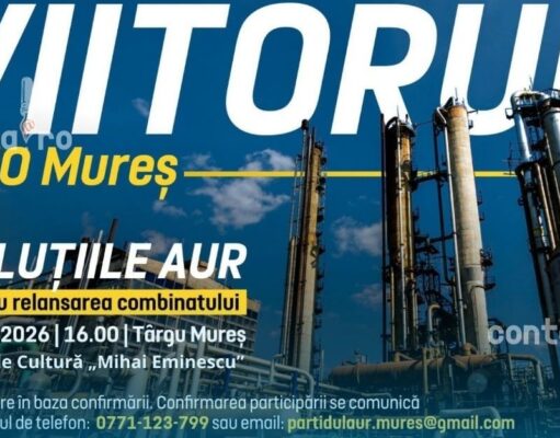 AUR propune soluții pentru salvarea Azomureș. George Simion, prezent azi la Târgu Mureș pentru discuții cu fermierii și angajații