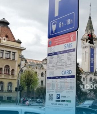 Târgu Mureș, locul 3 în România la cele mai scumpe parcări: 7,36 lei pe oră în centrul orașului