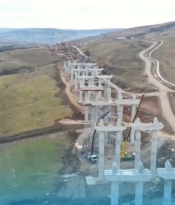 Autostrada Transilvania prinde contur: podul spectaculos de la Nădășelu ar putea fi gata în doar 3 luni (VIDEO)