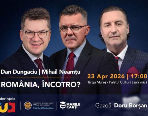 Dezbatere de idei la Târgu Mureș: „România, încotro?” în cadrul Conferințelor RUA