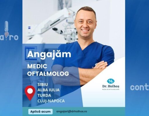 Rețeaua Dr. Holhoș își extinde echipa: medici oftalmologi căutați pentru mai multe orașe din țară