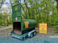 Autoritățile mureşene au montat o cușcă în zona Platoului Cornești, pentru ursul semnalat în sonă